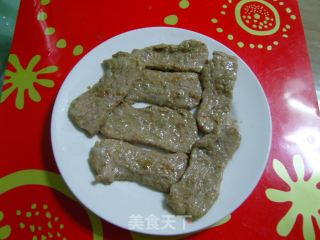 香煎孜然里脊的做法