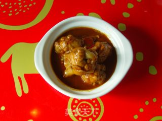 番茄红烩肉翅根的做法