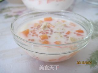 木瓜核桃西米露的做法
