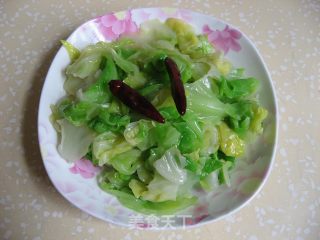 炝拌绿甘蓝的做法