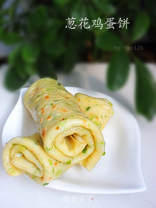 葱花鸡蛋饼的做法