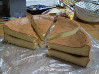 原味戚风蛋糕
