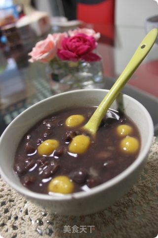 胡萝卜豆沙汤团的做法