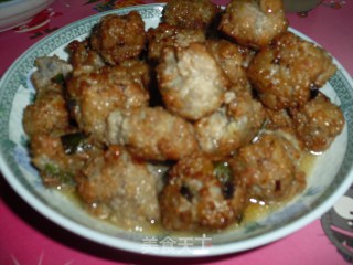 莲藕丸的做法