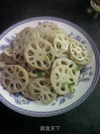 糖醋藕片的做法