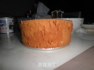 6寸红糖戚风蛋糕的做法