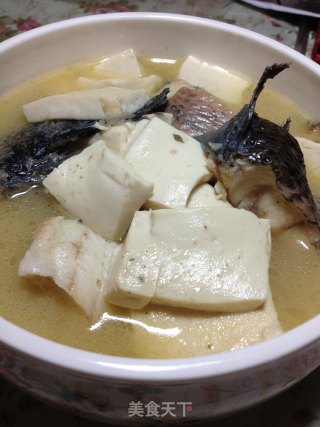 黑鱼豆腐汤的做法