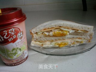 自制三文治的做法