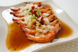 蒜蓉蒸虾的做法