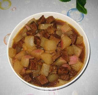 大萝卜炖牛肉的做法