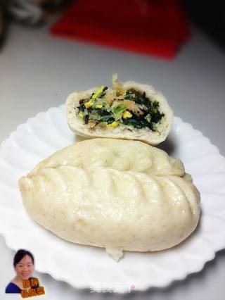 菠菜虾仁大包子