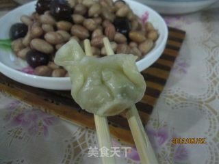 韭菜饺子的做法