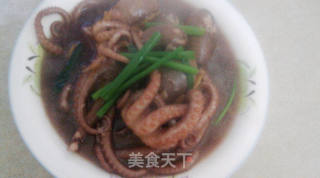 葱香章鱼的做法