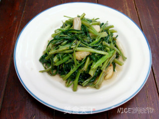 蒜泥空心菜的做法