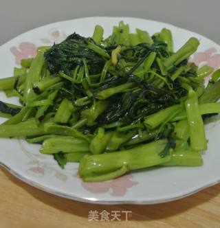 清炒通心菜的做法