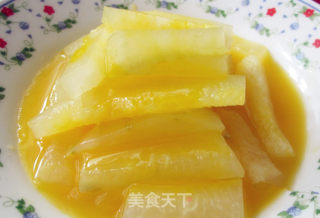 橙味瓜条的做法