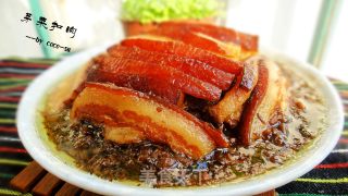 芽菜扣肉的做法