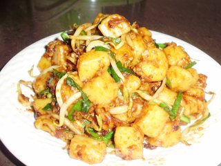 大马潮洲人美食《QQ炒粿角》的做法