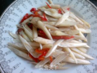 清炒藕心菜的做法