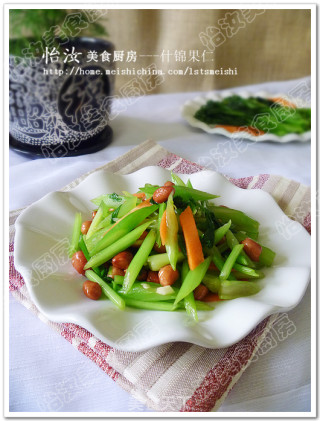 【怡汝爽口小凉菜】剩余材料打造的美食小菜---什锦果仁