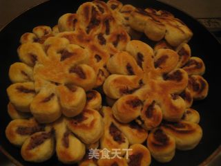 平底锅烤出来的菊花酥的做法