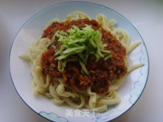 西红柿打卤面的做法