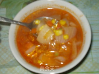 洋葱杂菜汤的做法