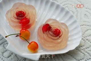 樱桃果冻的做法