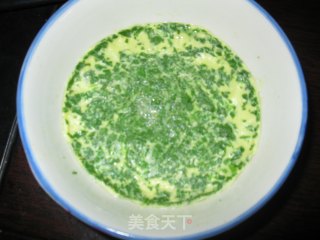 菠菜鸡蛋糕的做法