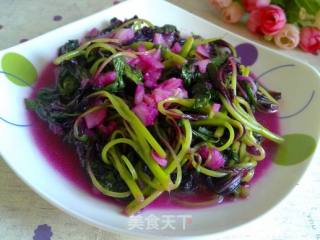 蒜蓉苋菜的做法
