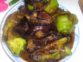 酱焖尖椒茄子的做法