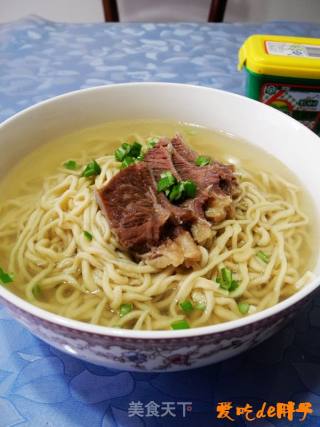 清汤牛肉面的做法