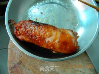 叉烧鸡肉卷的做法