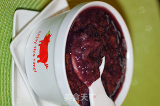 桑葚香蕉果酱——梦幻般的颜色的做法
