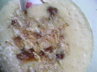 家常蛋羹——虾皮油饼蒸蛋羹的做法