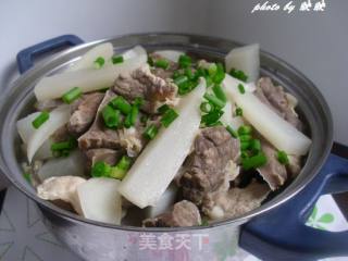白萝卜煲猪肺的做法