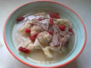 鸽汤馄饨