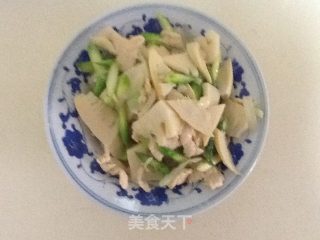 双笋鸡片的做法