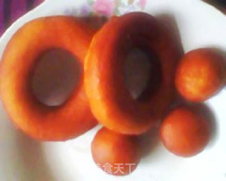 甜甜的巧克力味甜甜圈的做法