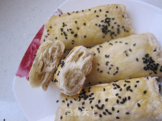 油盐小烧饼---猪油版的做法