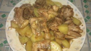 土豆焖鸡的做法