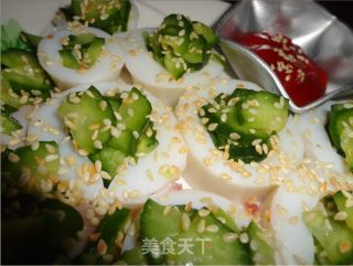 鱿鱼翡翠的做法