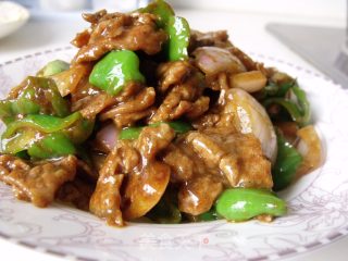 黑椒牛肉片的做法