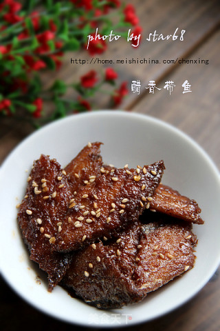 醋香烧带鱼的做法