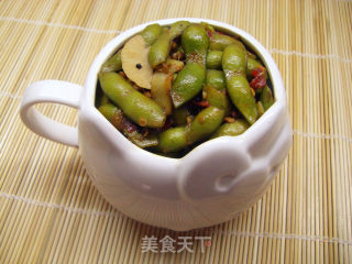 香辣毛豆—夏季休闲小菜的做法