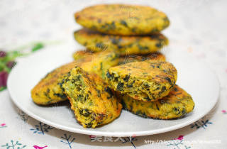 苋菜玉米面饼子的做法