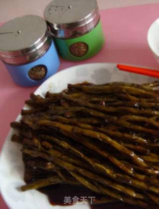 糖醋烤豇豆的做法