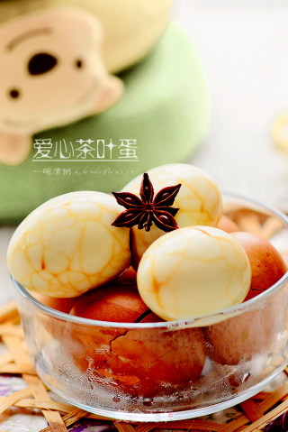 不一样的爱心茶叶蛋的做法