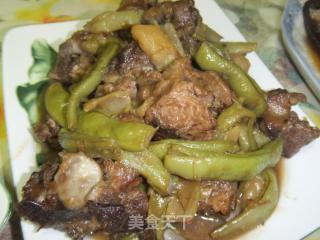 东北一家人（芸豆炖排骨）的做法