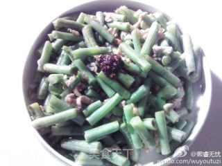 凉拌豇豆（荤菜）
